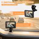 Zacro 1080P Baby Car Mirror Camera for Rear Facing Seat, USB/Type-C Port 4.3" Backseat Headrest Carseat Camera Monitor with HD Night Vision for Baby Safety in Car, 150 Wide View Angle, 360 Rotatable
