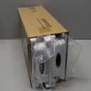 2 Pack Under Sink Organizers and Storage, Double Sliding Kitchen Cabinet Organizer, 2 Tier Height Adjustable Countertop Organizer for Kitchen Bathroom Laundry, White