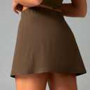 Colorfulkoala Skirts for Women High Waisted A Line Tennis Golf Athletic Casual Mini Skorts with Pockets and Built-in Shorts (XXL)