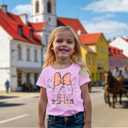 CM C&M WODRO Magic Kingdom Castle Shirt Toddler Baby Girls Magical Graphic T-Shirt Kids Summer Fairy Tale Short Sleeve Tees(Purple,9-10 Years)