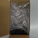 4 Pieces Self Adhesive Curtain Rod Bracket, Universal Plastic Curtain Rod Holders, No Drill Curtain Rod Brackets Curtain Rod Hooks for Bathroom, Bedroom, Livingroom, Kitchen (Transparent)