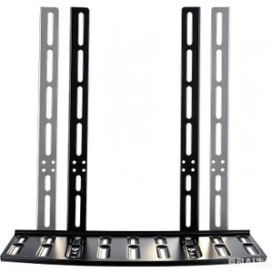 Under or Above VESA Back TV Wall Mount Shelving Bracket, TV Wall Mount Shelving for DVD Player, Cable Box, Stereo, and AV Component