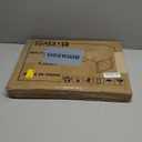 MARTY Kitchen Countertop Organizer Cabinet Shelf, 17x12.4 Large Spice Racks Counter Shelf Microwave Oven Rack Desktop Storage Organization for Kitchen, Office, Metal & Wood, Maple