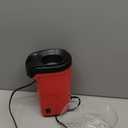 Tasty Hot Air Popcorn Popper, Healthy and Delicious Popcorn in Minutes, Fast and Easy-to-Use, Built-In Measuring Cup and Butter Warmer, 8 Cups, Red