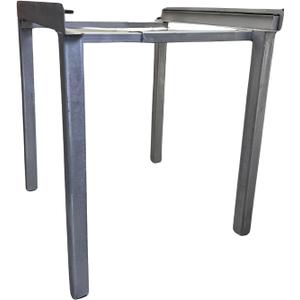 F&L Heavy-Duty Foldable Air Handler Stand Rust-Resistant Metal Frame for Durable HVAC Support, Compact and Portable Design, Easy to Assemble, Ideal for Stable Equipment Positioning (24")