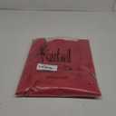 KOUFALL Red Curtains 2 Panels for Bedroom Living Room,Blackout Window Room Darkening Grommet Curtain Drapes, 29.5x31.5Inc 
