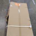 Stainless Steel Utility Sink with Retractable Hot & Cold Faucet, 47.2" Free Standing Single Bowl Sink with Drainboard for Kitchen, Laundry Room, Garage, Farmhouse (Silver)