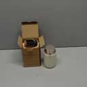 BosilunLife Foam Soap Dispenser - Ceramic Foaming Hand Dispenser for Bathroom Modern Farmhouse Small Soap Dispenser Lotion Hand Pump Dispenser for Kitchen Sink (Apricot, Foam Pump)