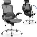 Fizzin Office Chair Mesh Desk Chair with 3D Armrests Computer Chair