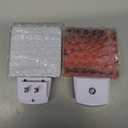 YEXLE 2 Pack Christmas Tree Night Light Plug-in, Xmas Red Nightlighs Dusk to Dawn Smart Sensor Led Nightlight for Bedroom Bathroom Kitchen Hallway Stairs Energy Efficient Decor Desk Lamp