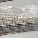 LazBlinds Cordless Bamboo Roman Shades for Windows, Light Filtering Natural Bamboo Blinds, Easy Lift Cordless Design for Living Room & Bedroom, Fits Interior Windows 34.5" W x 64" H, Greystone