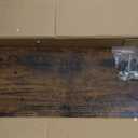 Golener Countertop Organizer Corner Shelf, 2 Tier Adjustable Stackable Corner Shelves for Kitchen, Bathroom, Spice Rack, Coffee Area, Over Sink, Dresser Table, Corner Counter Shelf Stand, Rustic Brown