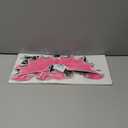 20Pcs Halloween Garage Decoration Magnet Stickers Black Pink Bat Refrigerator Decals Magnet Stickers for Party Home Door Dishwasher Decor