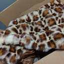 Cheetah Leopard Print Bubble Throw Blanket, Thick and Warm, Throw (50" x 60")
