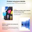 31 32XL Ink Bottles Kit Compatible for HP Smart Tank 5000 7301 651 7001 7602 6001 551 5101 5102 7302 7601 6002 5103 755 757 All-in-One Ink-Tank Printers black,cyan,magenta,yellow ink refill bottles