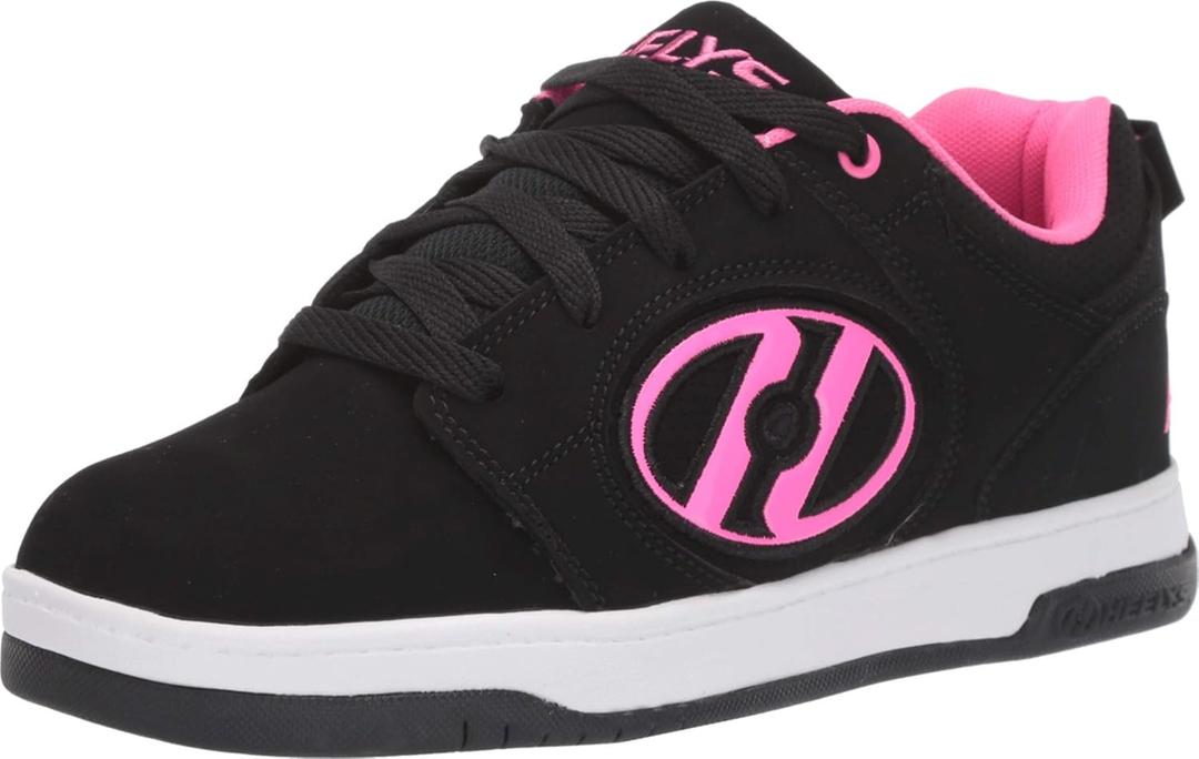 HEELYS Boy's Propel 2.0 (Big Kid, Size 5) (Black/Pink)