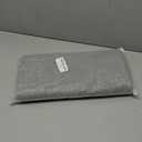 homing Cotton Linen Placemats Set of 8, Cloth Washable Farmhouse Dining Table Mats for Indoors & Outdoors, Easy to Clean, Dark Grey, 13 x 19 Inch