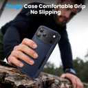 Magnetic for iPhone 17 Pro Max Case, Heavy Duty Protection, 23ft Military-Grade Drop Protection, Compatible with MagSafe, Tough Non-Slip, Matte Surface Phone case for iphone 17 Pro Max 6.9", Deep Blue