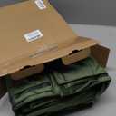 MIULEE Velvet Curtains 84 inches 2 Panels - Luxury Blackout Curtains for Bedroom Living Room Thermal Insulated Super Soft Window Drapes Rod Pocket & Back Tab, Olive Green, W52 x L84 inches