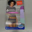 Hanes Womens Underwear Pack, Comfortflex Fit Panties, Seamless For Boy Short, Assorted Colors, XLarge US