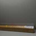 Metty Metal Handrails for Outdoor Steps Suitable for 1 to 3 Steps- Wrought Iron Stair Railing- Step Steady with 3 Feet Handrailing- Safe Indoor Home Banisters (Black)