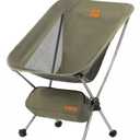 Naturehike Ultralight Camping Chair, Portable Backpacking Chair with Storage Bag & Anti-Sinking Feet, Lightweight Compact Collapsible Camp Chair