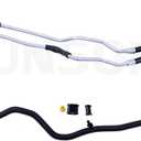 Sunsong 3403707 Power Steering Return Line Hose Assembly Compatible with Select Dodge Caliber 2007-2012, Jeep Compass 2007-2017, Jeep Patriot 2007-2017 and other Models
