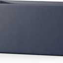 Kante 23.2" L Rectangular Concrete Planter, Large Outdoor Indoor Garden Pots with Drainage Hole and Rubber Plug, Modern Decor for Home, Patio, Backyard, Charcoal