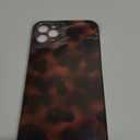 NITITOP Compatible with iPhone 11 Pro Max Case with Chain Lanyard Strap Stylish Leopard Print Tortoise Brown Amber for Women Girls Men Soft TPU Shockproof Protective Cover - Brown