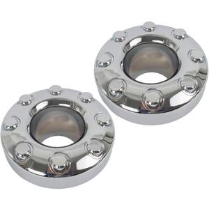 KARPAL 2Pcs Front Wheel Center Hubcap Compatible with 2005-2018 Ford F-350, Dually 4x4 Open, Replacement 5C3Z1130TA