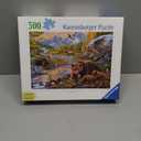 Ravensburger - Wilderness - 500 Piece Large Format Jigsaw Puzzle - Stunning Scenery of Mountain Wildlife - Bears, Wolves & More - Frameable - Premium Quality - Puzzles for Adults