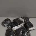 French Curl Crochet Braids 22 Inch Goddess Box Braids Crochet Hair for Women 8 Packs Pre Looped Crochet Box Braid with Curly Ends Synthetic French Curly Braiding Hair Extensions (1B#)