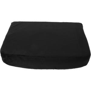 Zerodeko Pad Protector Comfortable Wedge Foam Driving Cushions Support Sitting Seats Breathable Interior Lumbar Covers Seat Cushion Cushion Black Polyester