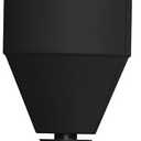 Powerful Milk Frother Wand - Mini Handheld Milk Frother with Stainless Steel Whisk - Battery-Powered Drink Mixer for Coffee, Lattes, Cappuccinos, Matcha - Coffee Enthusiasts Gift - Black