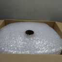 Amazon Basics Bubble Cushioning Wrap for Moving, Packing, Shipping and Storage, Heavy Duty Protection for Fragile Items, 12-inch x 100-foot Long Roll, Large 5/16", Clear
