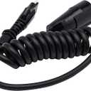 Seachoice 5-Way Flat to 7-Way Round Trailer Adaptor, Boat Trailer, 16 in. Black