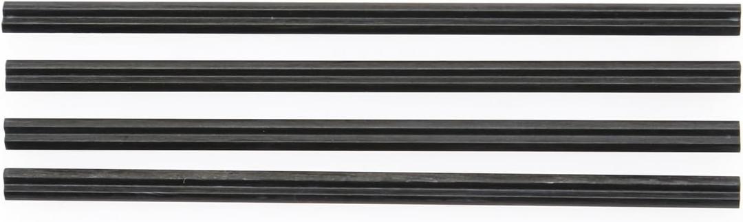 SEEMEY Carbon-Fiber-axle 10L, Fully Compatible with Technic Axle 3737, 4pcs