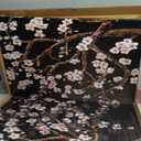 2Pcs Framed Tree of Life Botanical Canvas Print Wall Art Vintage Black Floral Wall Poster Print Decoration Living Room Bedroom Office Gallery Decor Ready to Hang 16×24 inch