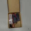 Flexible Helmet led Light Decorations led Lights Flexible Cosplay DIY kit Decorations RGB Superhero for Men Gifts Red