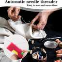 3 x 20 Pcs Needle Threaders,Automatic Needle Threader,Quick Needle Threader for Hand Sewing and DIY for All Sewing Enthusiast