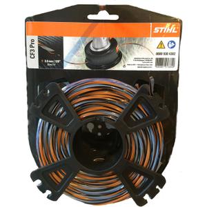 Stihl Mhfden kreuzfrmig with Carbonanteil CF3 Pro Rolle 3,0 mm, 22 m (Orange)