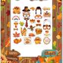 3 x Friendsgiving Party Decorations 31 PCS Friendsgiving Photo Booth Props for Friendsgiving Thanksgiving Party Supplies (Friendsgiving)