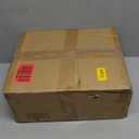 MESHA 100 Pack Black Gift Bags 8x4.25x10.5 Inch Kraft Paper Bags with Handles Bulk Craft Bag Medium Size for Wending Birthday Party Favor Retail Merchandise Bag