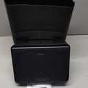 Cesun 4 Gallon Bathroom Trash Can with Lid, Small Automatic Trash Can, Touchless Motion Sensor Garbage Can, Black Plastic Waste Basket for Bathroom, Bedroom, Toilet, Office, Rv