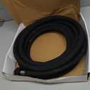 Heavy Duty Rubber Soaker Hose 1/2 in x 25 FT Dripping Water Hose 70% Water Saving Perfect for Garden Flowers Beds