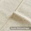 FUTEI Cream Decorative Throw Pillow Covers 26x26 Inch Set of 2,Soft Cozy Chenille Colorful Granular Textured Euro Pillow Shams,Modern Home Decor for Couch Bed Living Room