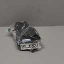 Master Model C16-B - Black Mini Airbrush Air Compressor with 6 Foot Braided Air Hose with 1/8 in. Ends