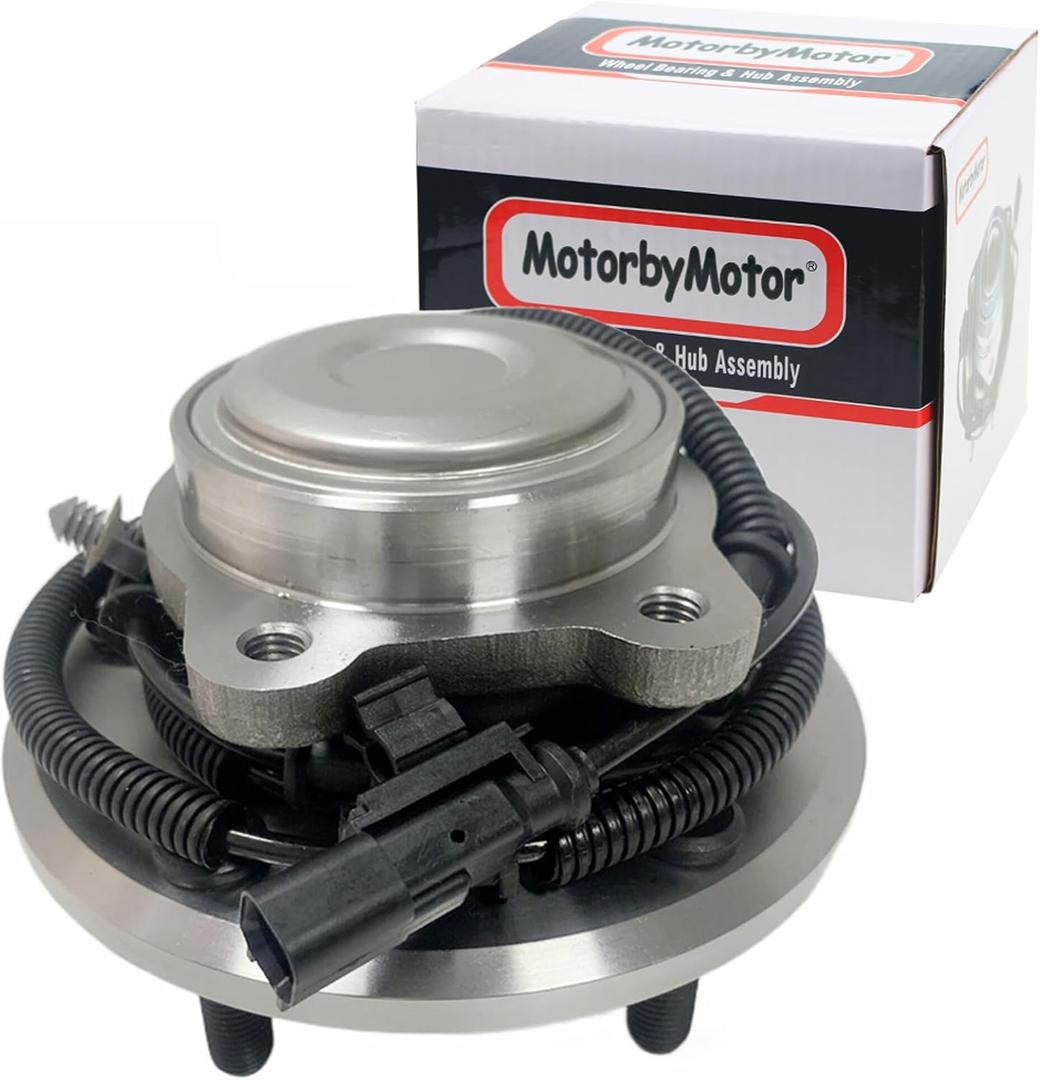 MotorbyMotor 512493 Rear Wheel Bearing and Hub Assembly 5 Lugs Fits for Dodge Grand Caravan, Chrysler Town & Country, Volkswagen Routan, Ram C/V Wheel Hub Bearing Assembly w/ABS