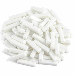 Youway Style White Mosaic Tiles for Crafts Bulk,150g Strips Shapes Mosaic Glass Pieces,Glass Mosaic Garden Craft Kit