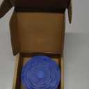 FunChem Filter Adapter Cones, 9 Pack White Wear-Resisting Tapered Collar Rubber Stopper Buchner Funnel Flask Cones Adapter Set, Smooth Surface, Blue